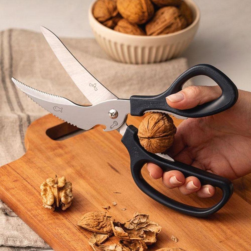 Tesoura Trinchante Multifuncional Profissional Com Lâmina Em Aço Inox 8 Pol - Tramontina - 5