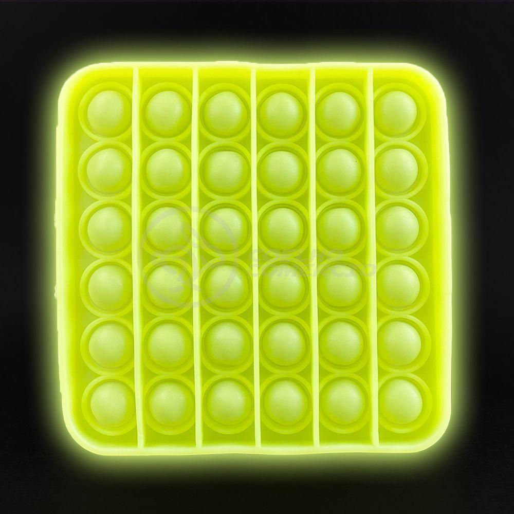 Pop It Brilha No Escuro Sensorial Amarelo - 3