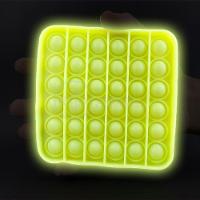 Pop It Brilha No Escuro Sensorial Amarelo - 1