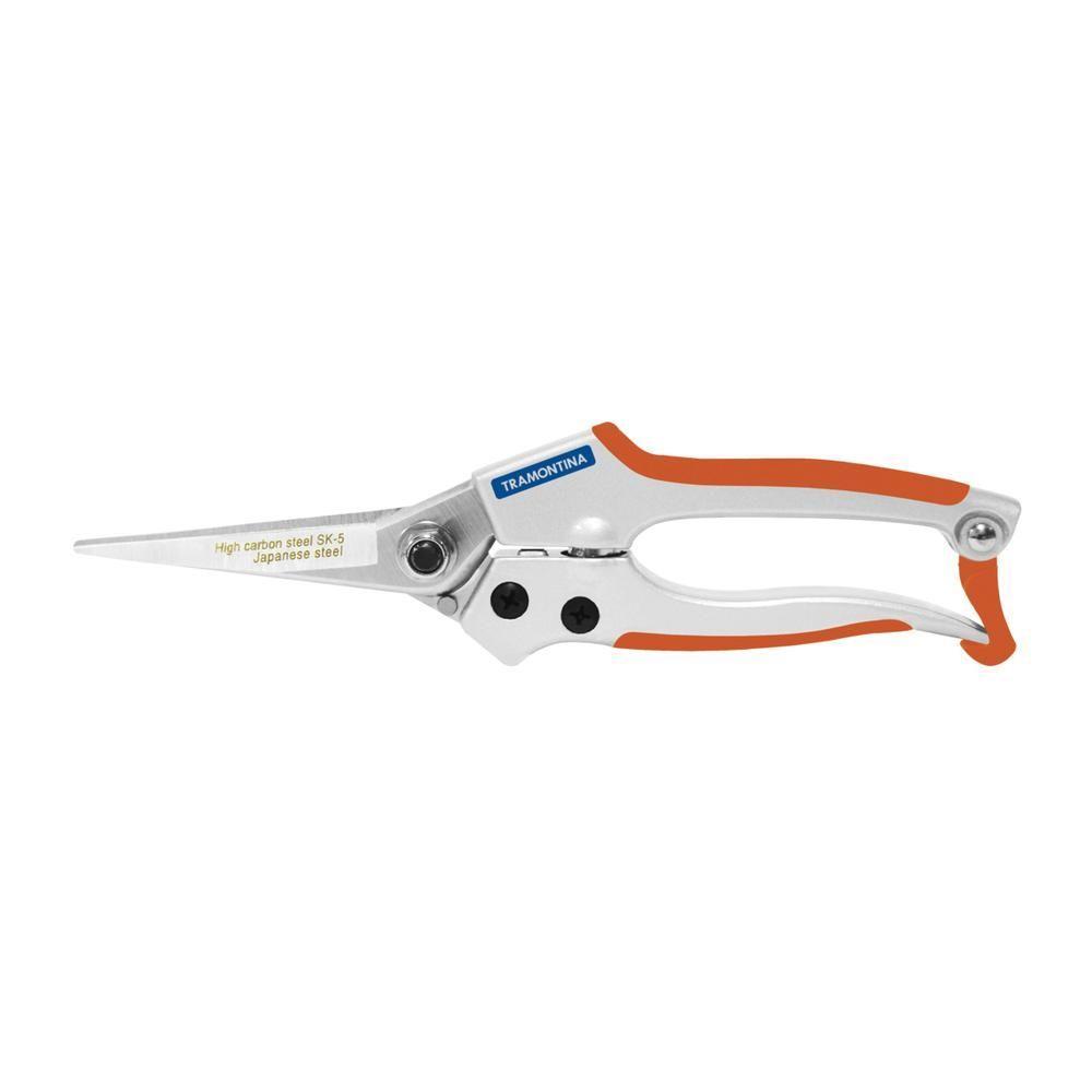 Tesoura De Fruta Profissional Em Aço Com Cabo Emborrachado - 2