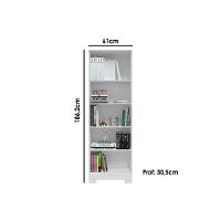 Multiuso de Cozinha Bordo 2 Portas c/ Chave 32cm Amendoa/Off White - Ronipa - 3