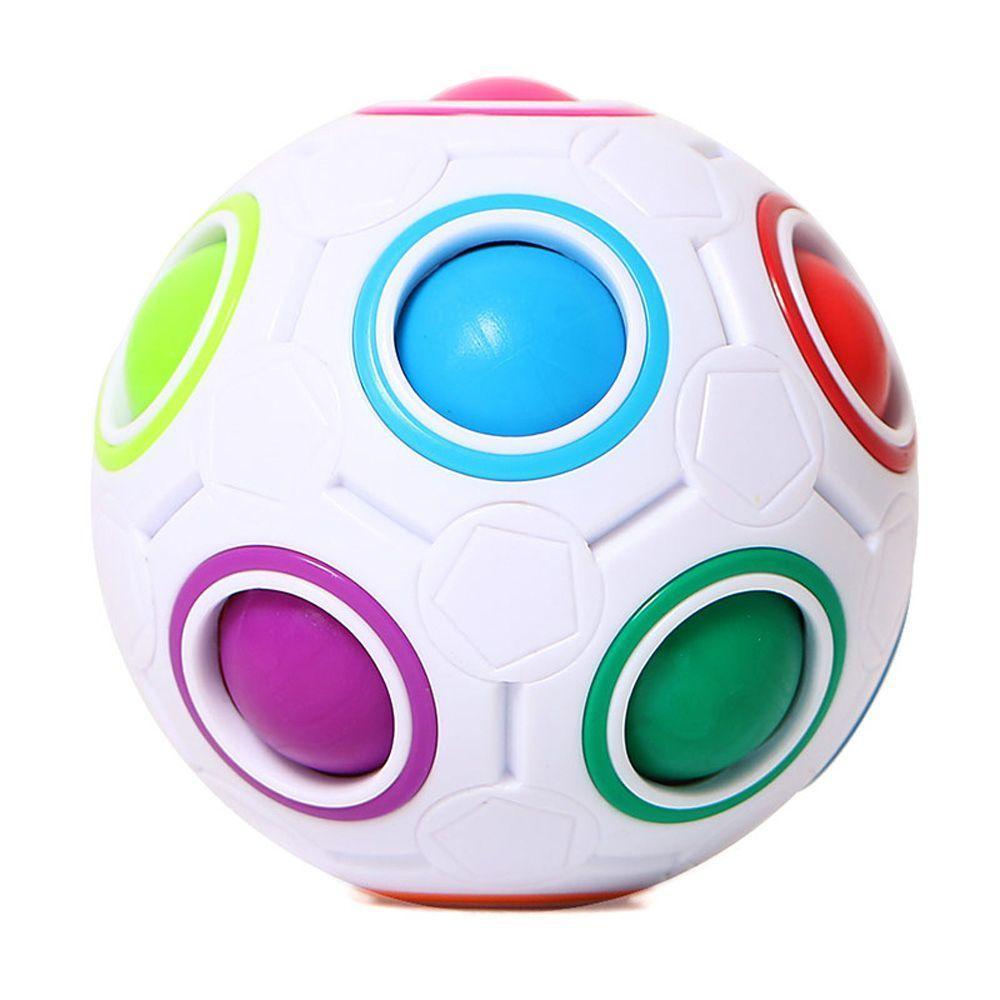 Football Fidget Cube Jogo Quebra Cabeça Infantil 12 Buracos - 5