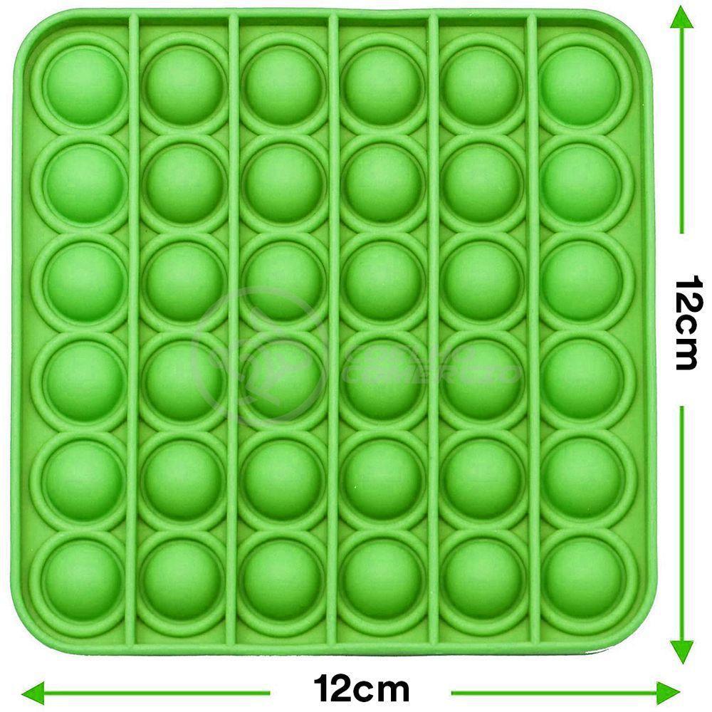 Pop It Anti Stress Ansiedade Estourar Bolha Sensor - Verde - 7