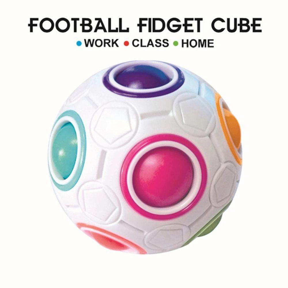 Football Fidget Cube Cubo Mágico Bola Jogo Quebra Cabeça - 1