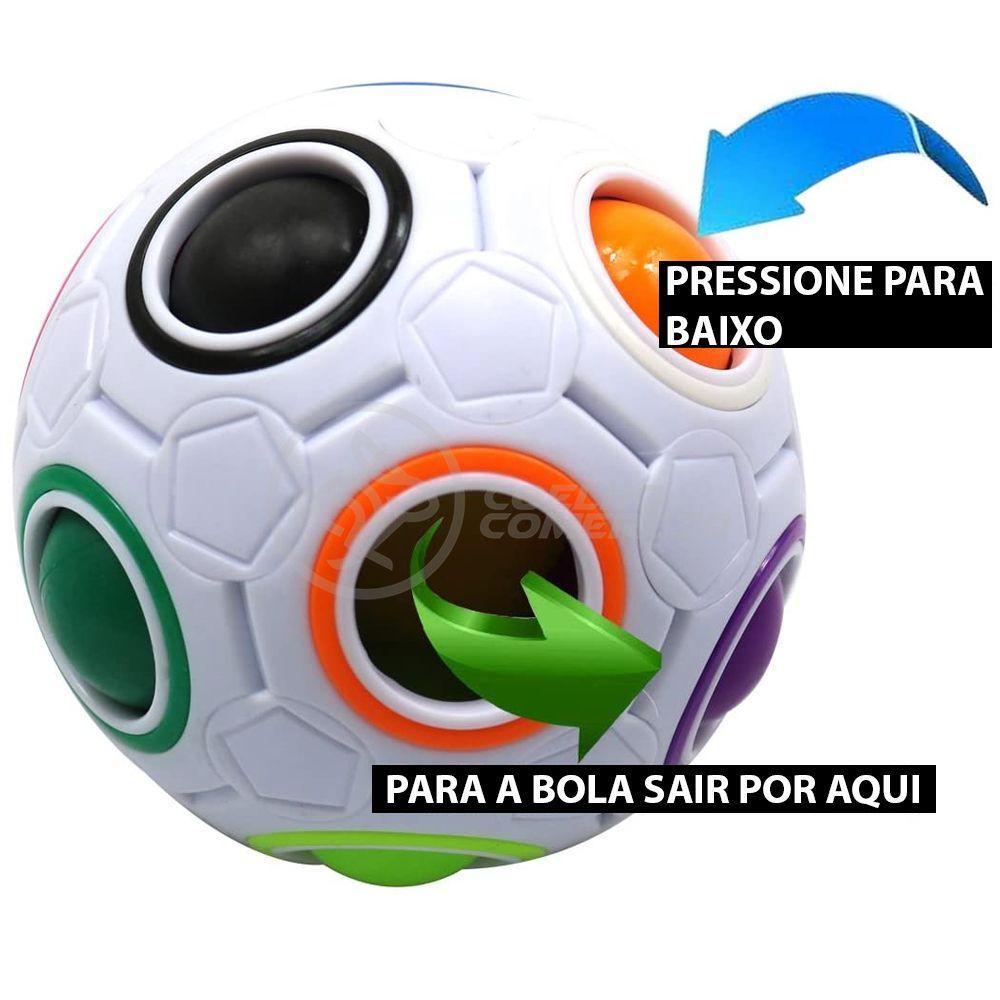 Football Fidget Cube Cubo Mágico Bola Jogo Quebra Cabeça - 5
