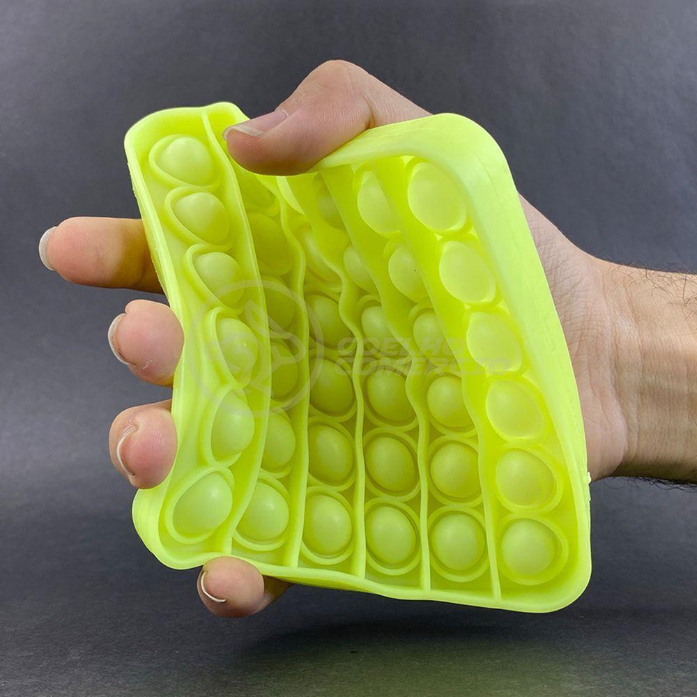 Pop It Brilha No Escuro Sensorial Amarelo - 2