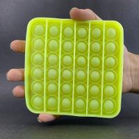 Pop It Brilha No Escuro Sensorial Amarelo - 1