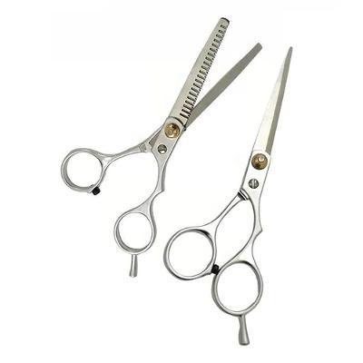 Kit Tesoura Para Barbeiro 5.5 Polegadas Corte Fio Laser E Desbaste