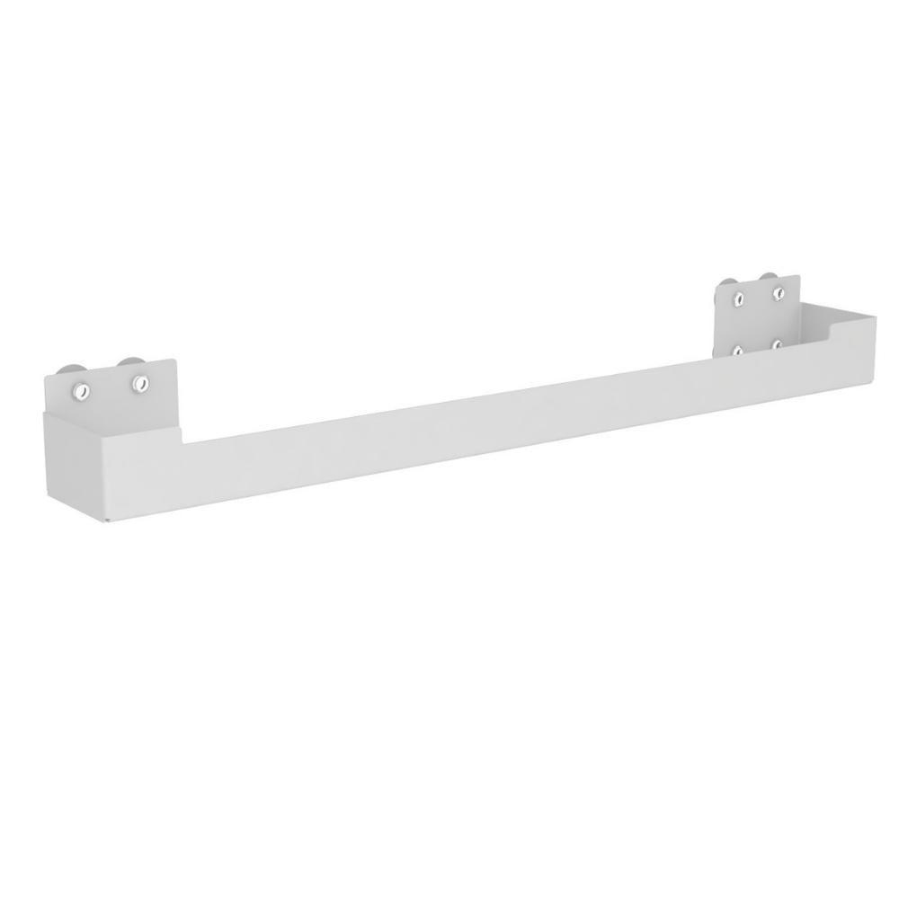 Porta Toalha Ventosa Banho Suporte Toalheiro Branco Elg - 3