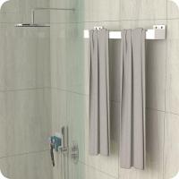 Porta Toalha Ventosa Banho Suporte Toalheiro Branco Elg - 8