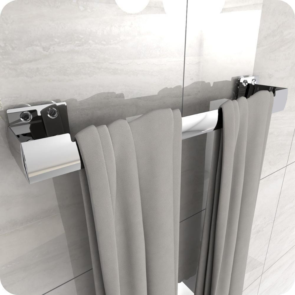 Porta Toalha Ventosa Banho Inox Suporte Toalheiro Elg - 2