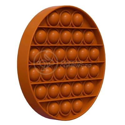 Pop It Circular Anti Stress Sensor Laranja