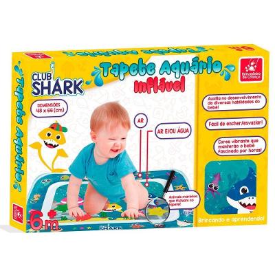 Tapete Aquário Club Shark - 3052 - Brincadeira De Criança