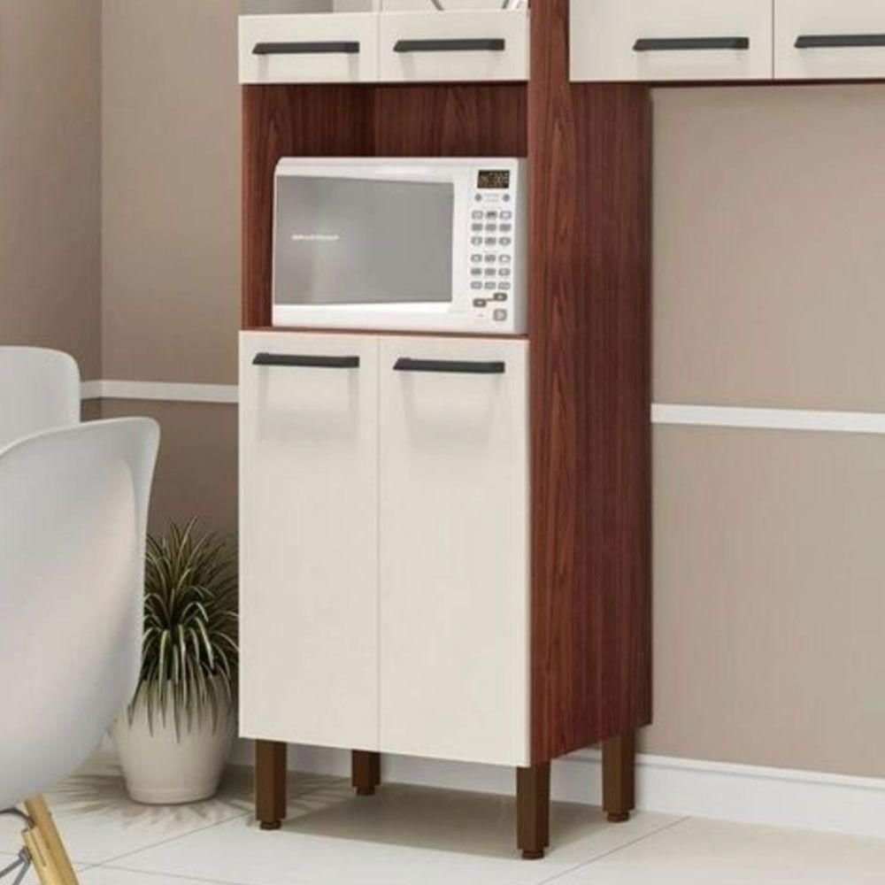 Cozinha Completa Com Balcão 12 Portas 1 Gaveta Off White - 2