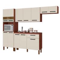 Cozinha Completa Com Balcão 12 Portas 1 Gaveta Off White - 1