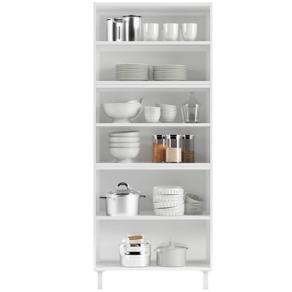 Armário Paneleiro Aço Telasul Mirage New Com Vidro Branco - 4
