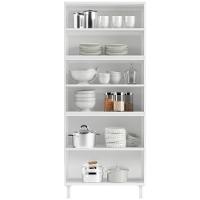 Armário Paneleiro Aço Telasul Mirage New Com Vidro Branco