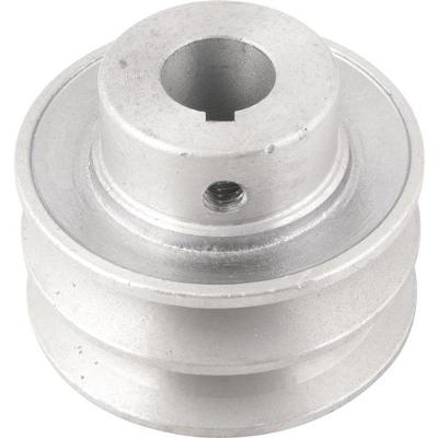Polia Alumínio 2 Canais Perfil A 70mm Com Furo 3/4" - Vonder