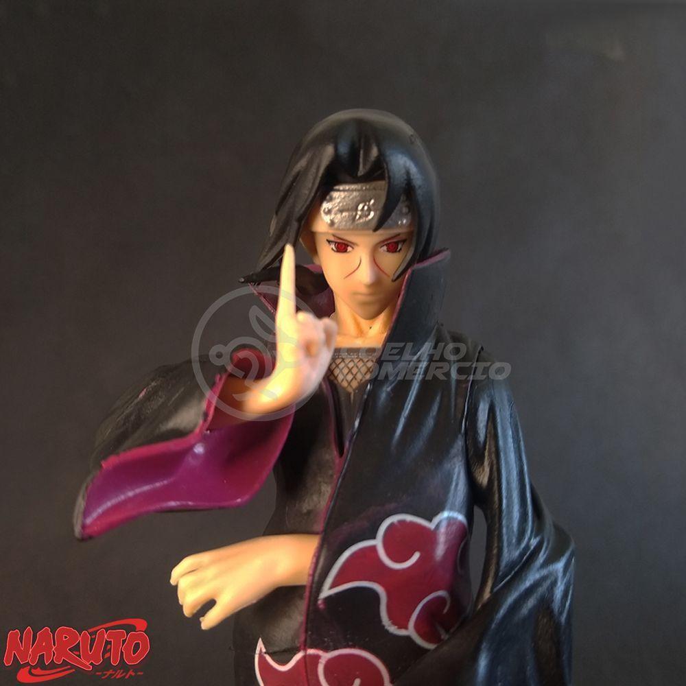 Brinquedo Action Figure Itachi Uchiha Akatsuki 18Cm - 1