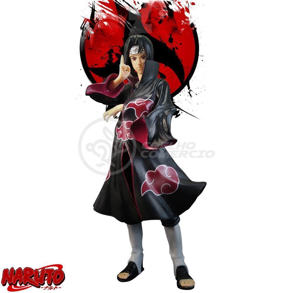 Brinquedo Action Figure Itachi Uchiha Akatsuki 18Cm - 11