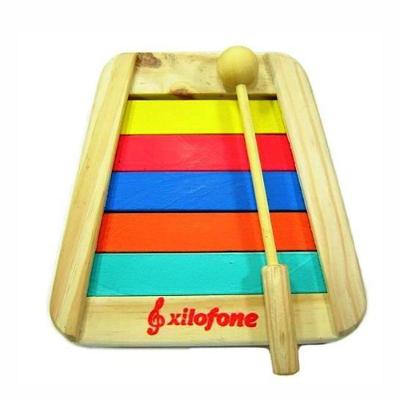 Xilofone Infantil Madeira - Pequeno - Multi 100% Artesanal