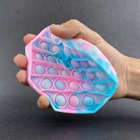 Pop It Tie Dye Octogonal Anti Stress Azul E Rosa - 2