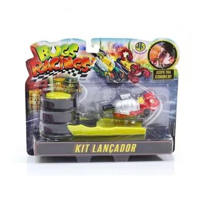 Veículo E Pista Com Lançador Bugs Racing Antrax - Dtc