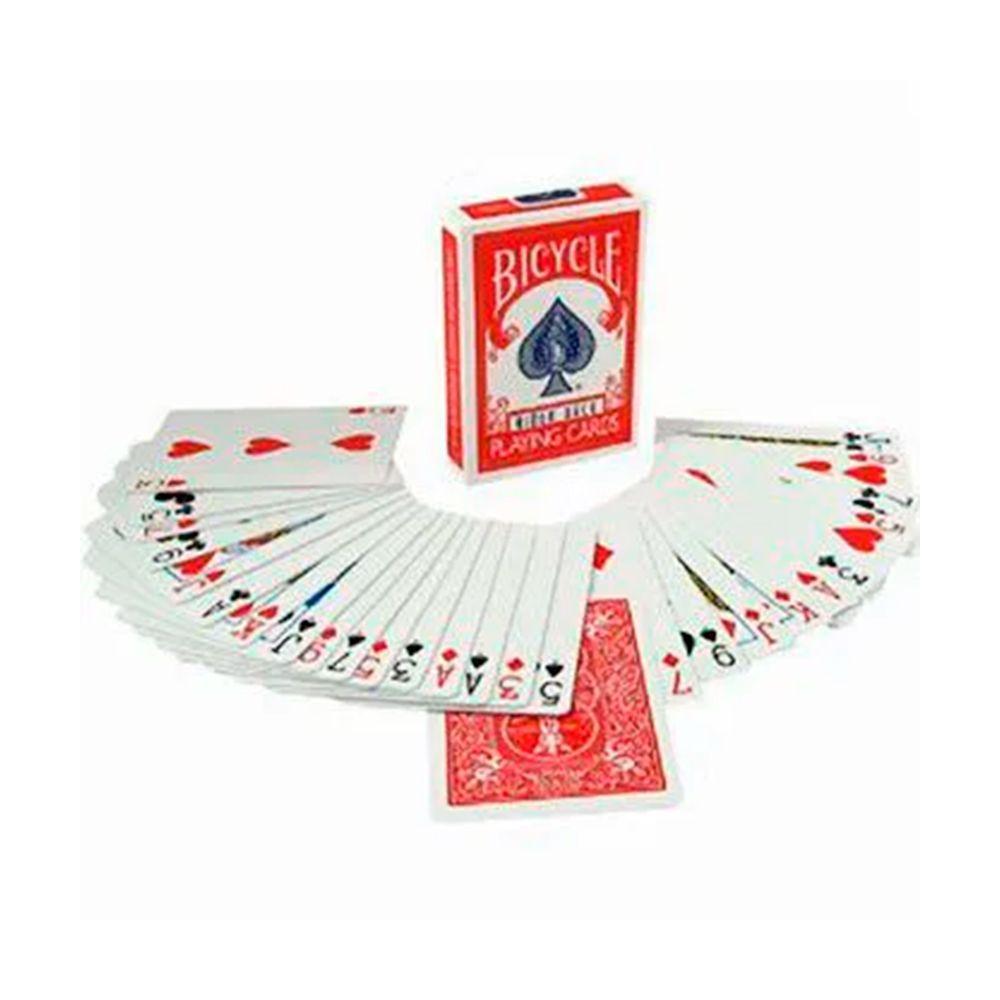 Baralho Invisivel Bicycle ( Vermelho,azul, Preto) Q Cor Vermelho - 1