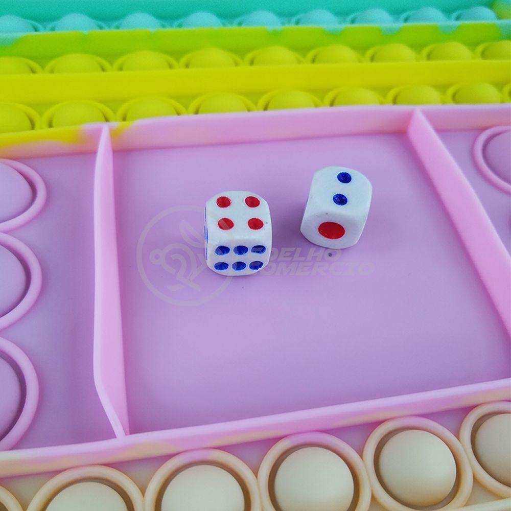 Tabuleiro Big Pop It Pastel Fidget Toy Anti Stress - 4