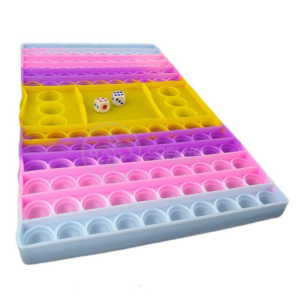 Tabuleiro Big Pop It Chiclete Fidget Toy Anti Stress - 4