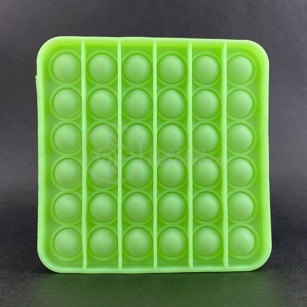 Pop It Brilha No Escuro Fluorescente Anti Stress Verde - 3