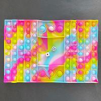 Pop It Anti Stress Tie Dye Rosa, Azul E Amarelo - 4