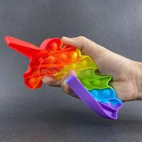 Pop It Unicórnio Anti Stress Bolha Arco Íris - 2