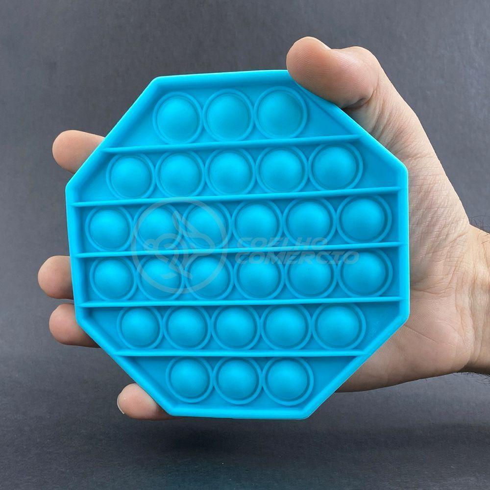 Pop It Anti Stress Estourar Bolha Azul - 1