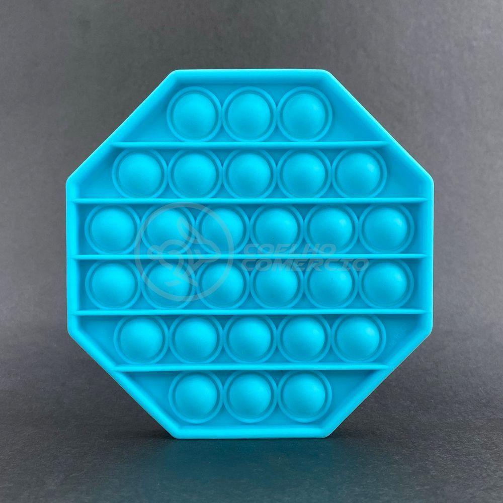 Pop It Anti Stress Estourar Bolha Azul - 3