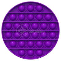 Pop It Circular Anti Stress Estourar Bolha Roxo - 5