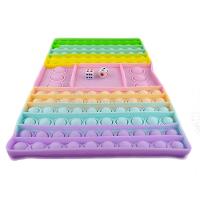 Tabuleiro Big Pop It Macarons Pastel Silicone Anti Stress - 2