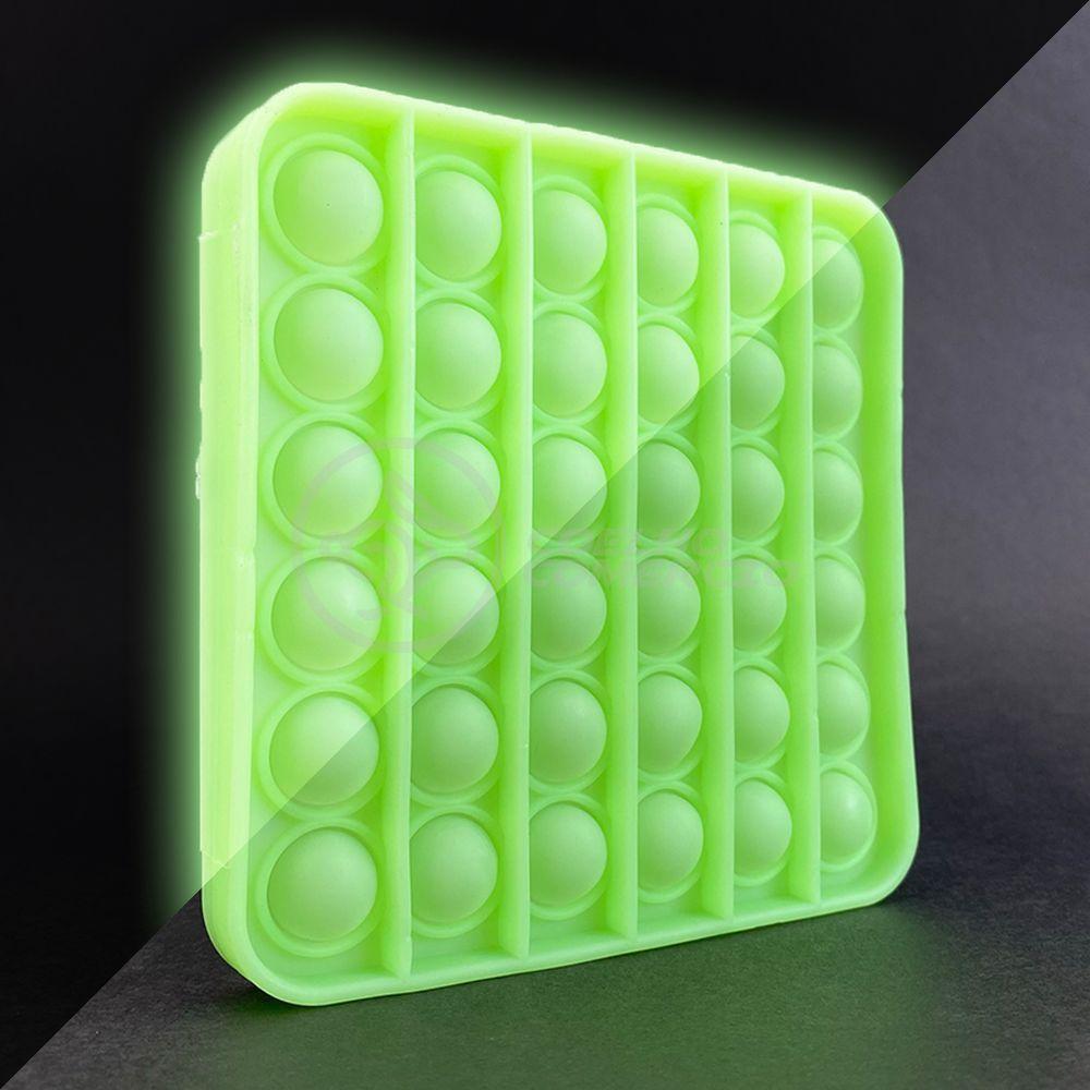 Pop It Brilha No Escuro Fluorescente Anti Stress Verde - 1