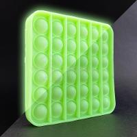 Pop It Brilha No Escuro Fluorescente Anti Stress Verde - 1