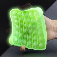 Pop It Brilha No Escuro Fluorescente Anti Stress Verde - 2