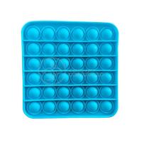 Pop It Quadrado Fidget Toy Anti Stress Ansiedade - Azul Nº10 - 1