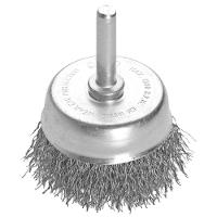 Escova Tipo Copo Arame Ondulado Com Haste 3x1/4'' Tramontina Pro Tramontina - 1