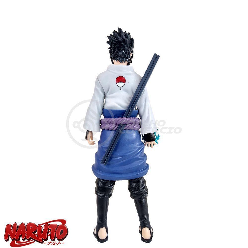 Brinquedo Action Figure Sasuke Uchiha Shippuden 18Cm - 6