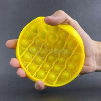 Pop It Circular Anti Stress Bolha Amarelo - 2