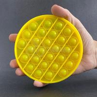 Pop It Circular Anti Stress Bolha Amarelo - 3