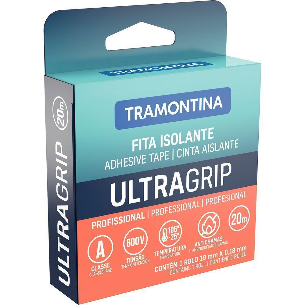 Fita Isolante Classe A 0,18x19 Mm Tramontina Preta 20 M Tramontina - 2