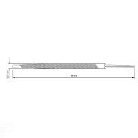 Lima Triangular Delgada Para Serrote 4" Tramontina Em Aço Carbono Tramontina - 2