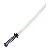 Sabre Ninja Brinquedo Som E Led Luz - Preto - 2