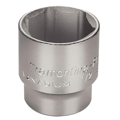Soquete Sextavado Em Aço Cromo Vanádio 1.1/4" - Encaixe 1/2" Tramontina Pro Tramontina