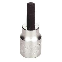 Soquete Em Aço Cromo Vanádio Ponta Hexagonal 6 Mm - Encaixe 3/8" Tramontina Pro Tramontina - 1